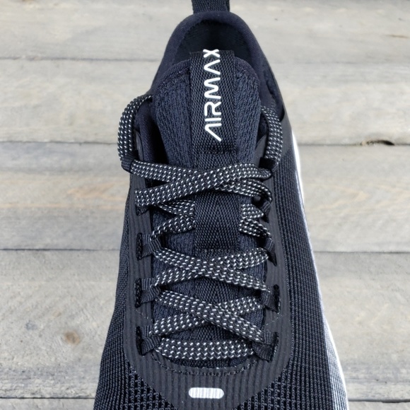 Women's Nike Air Max Fly Running Shoes Black/White - Picture 7 of 8